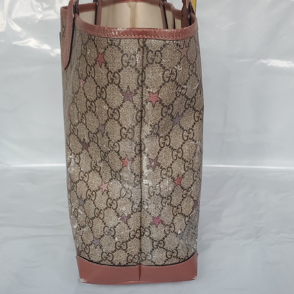 Gucci Beige GG Star Tote - Picture 9 of 17